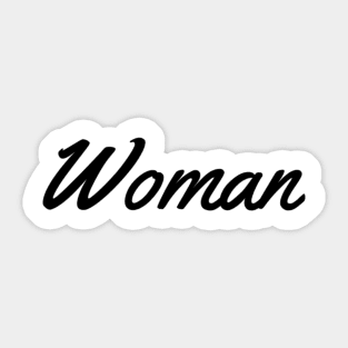 Woman Sticker